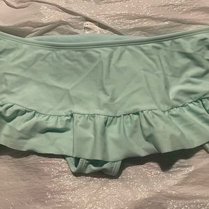 Bikini style swim skirt
